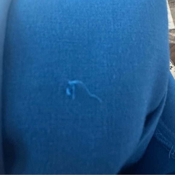 J.Crew Dress 2 Royal Blue Sleeveless Scallop Eyelet Shift Sleeveless Summer - Picture 6 of 10